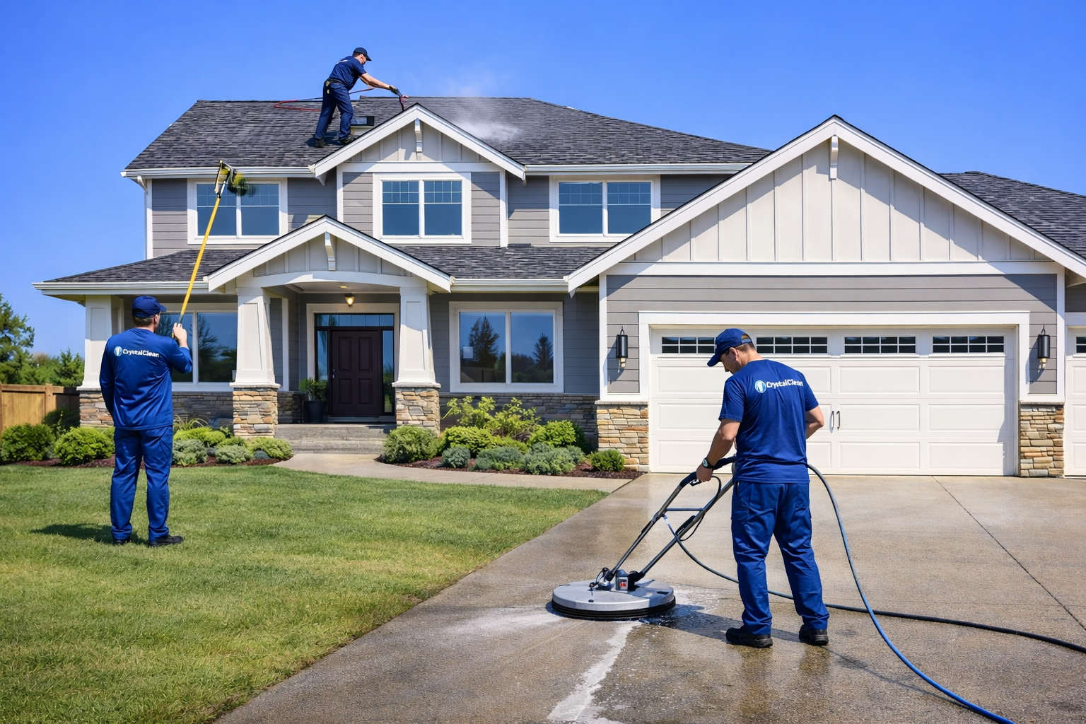 Professional exterior cleaning services